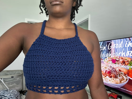 Crochet crop top
