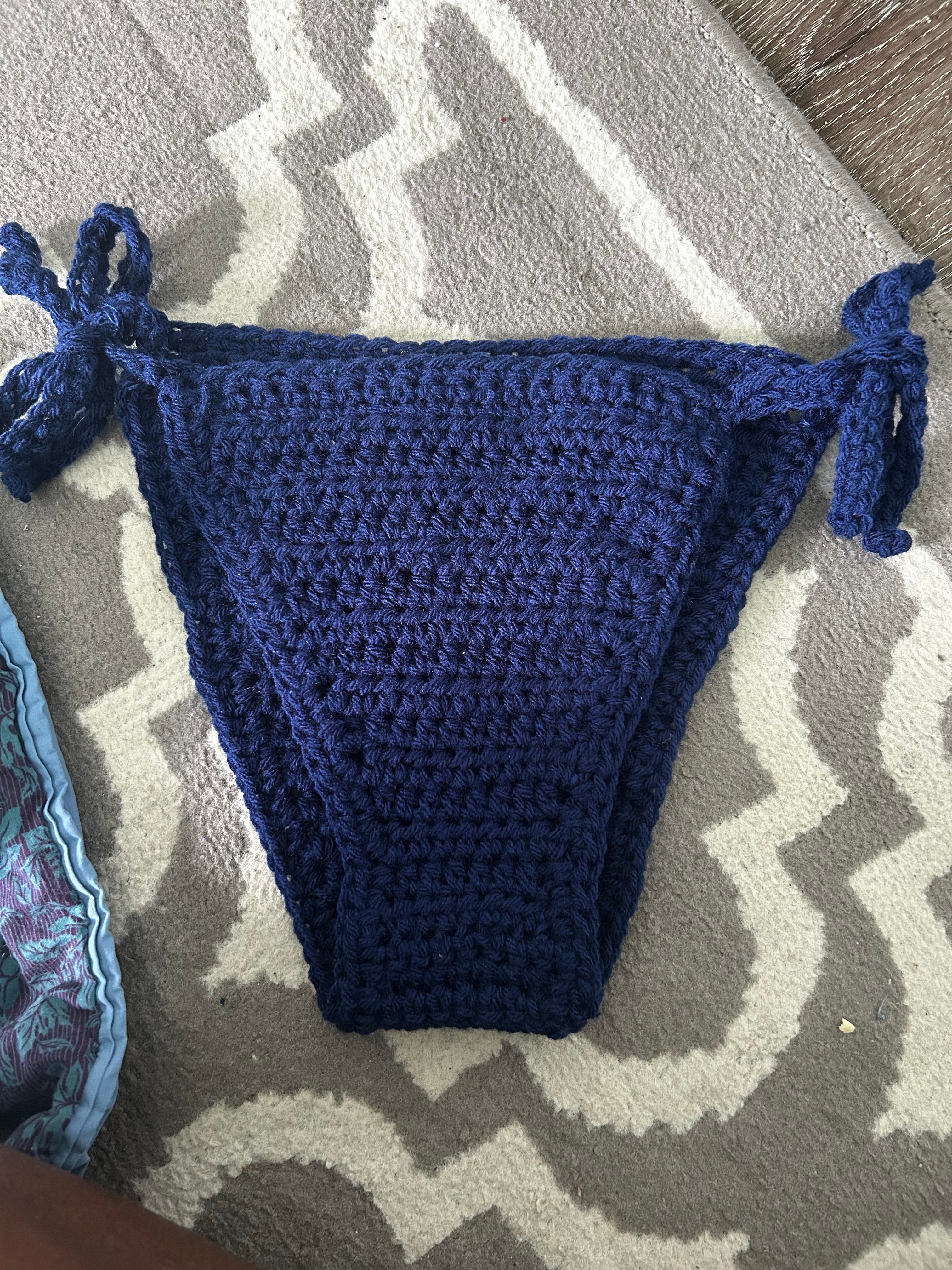 Crochet crop top